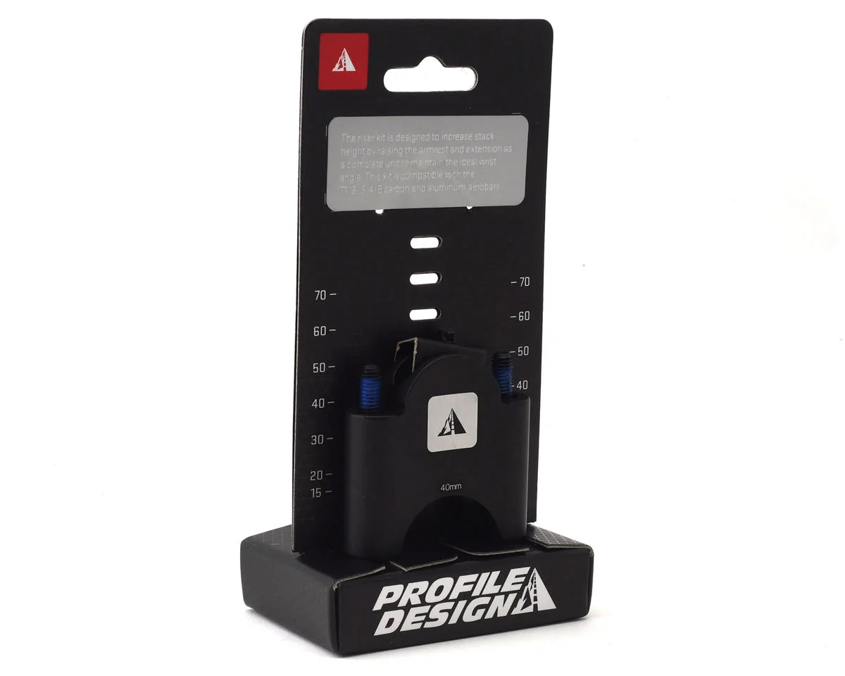 Profile Design Aerobar Bracket Riser Kit (40mm Rise) - view 2